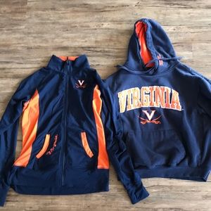 UVA hoodie and jacket bundle
